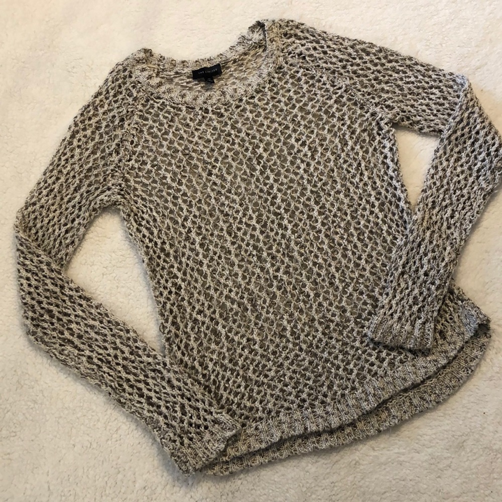 THE LIMITED WOOVEN SWEATER